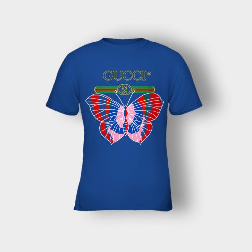 Gucci-Blk-Butterfly-Kids-T-Shirt-Royal