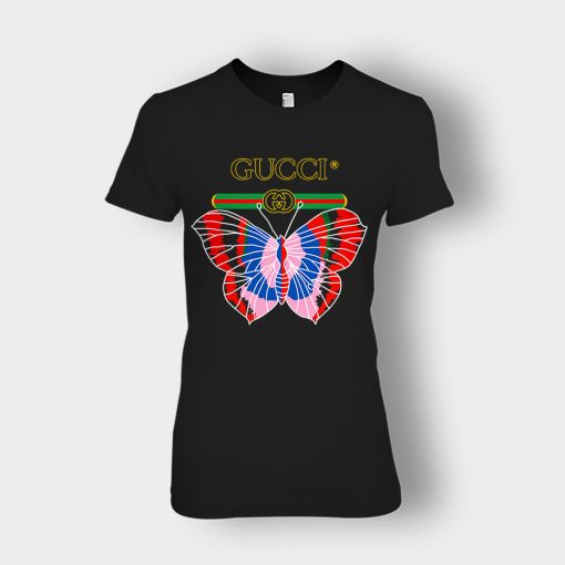 Gucci-Blk-Butterfly-Ladies-T-Shirt-Black