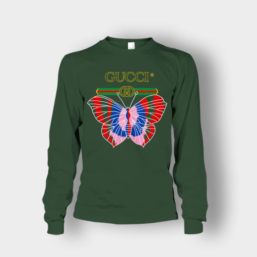 Gucci-Blk-Butterfly-Unisex-Long-Sleeve-Forest