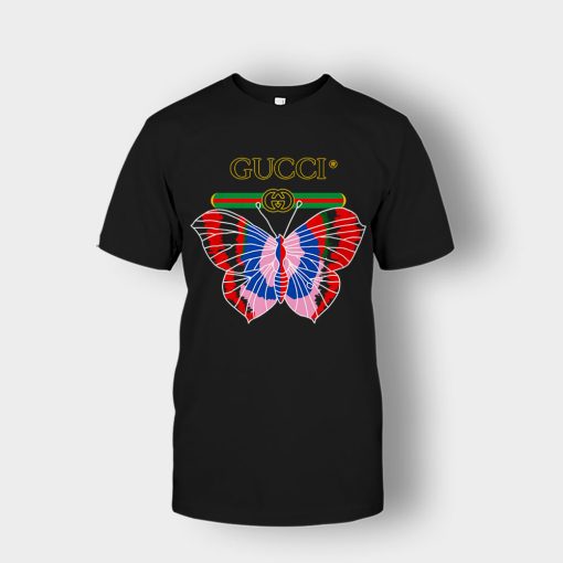 Gucci-Blk-Butterfly-Unisex-T-Shirt-Black