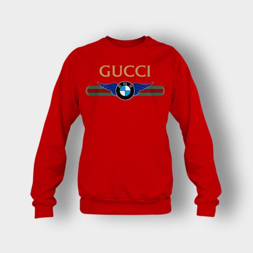 Gucci-Bmw-Crewneck-Sweatshirt-Red