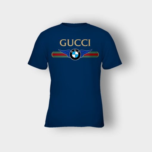 Gucci-Bmw-Kids-T-Shirt-Navy