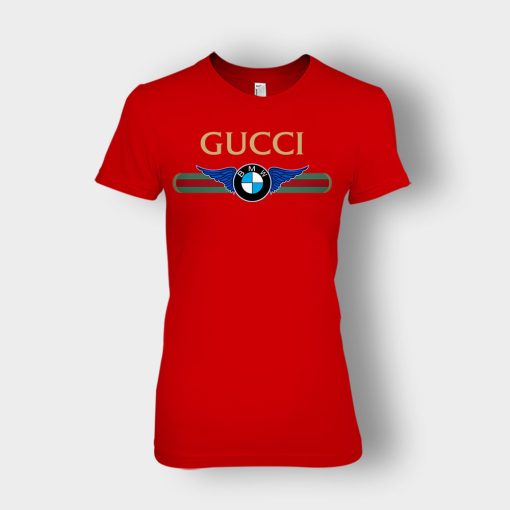 Gucci-Bmw-Ladies-T-Shirt-Red