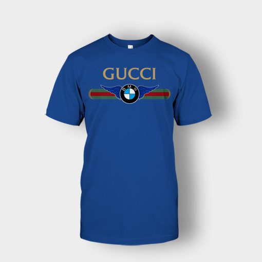 Gucci-Bmw-Unisex-T-Shirt-Royal