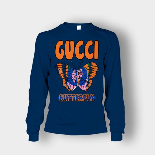 Gucci-Butterfly-Inspired-Unisex-Long-Sleeve-Navy