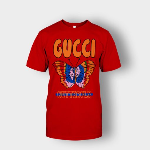 Gucci-Butterfly-Inspired-Unisex-T-Shirt-Red