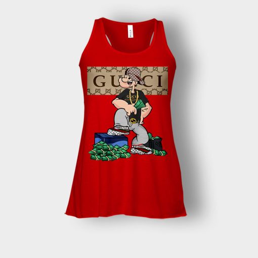 Gucci-Cartoon-Popeye-Bella-Womens-Flowy-Tank-Red