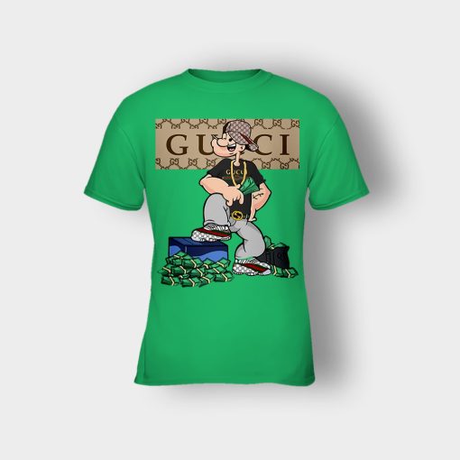 Gucci-Cartoon-Popeye-Kids-T-Shirt-Irish-Green