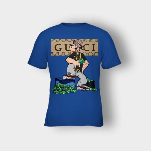 Gucci-Cartoon-Popeye-Kids-T-Shirt-Royal