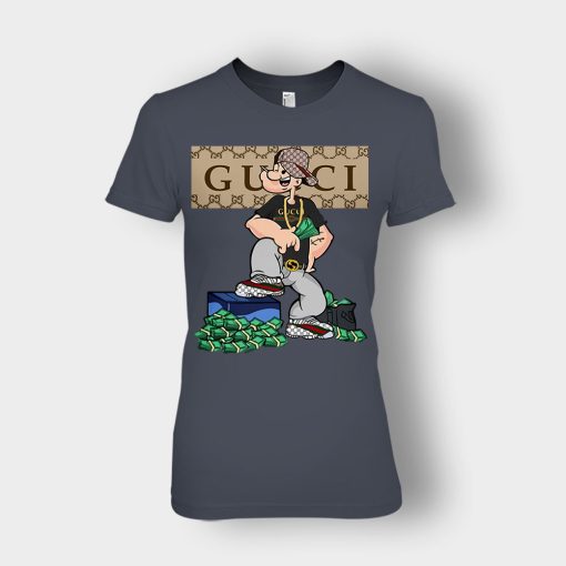 Gucci-Cartoon-Popeye-Ladies-T-Shirt-Dark-Heather