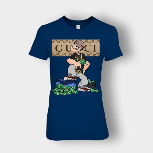 Gucci-Cartoon-Popeye-Ladies-T-Shirt-Navy