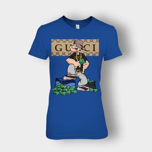 Gucci-Cartoon-Popeye-Ladies-T-Shirt-Royal