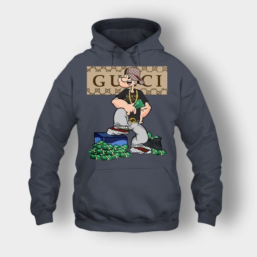 Gucci-Cartoon-Popeye-Unisex-Hoodie-Dark-Heather