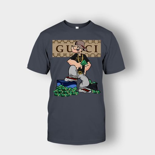 Gucci-Cartoon-Popeye-Unisex-T-Shirt-Dark-Heather