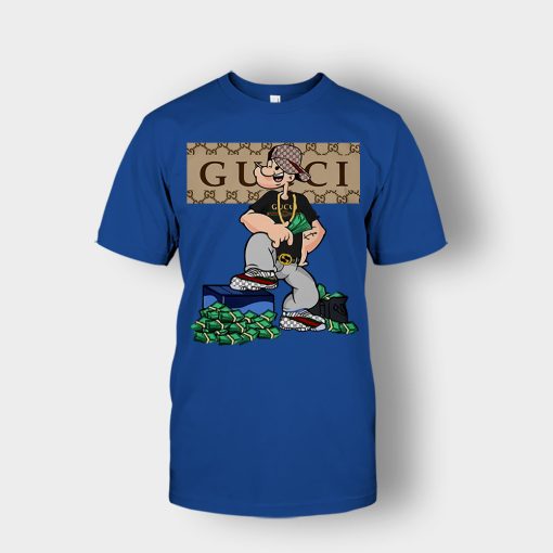 Gucci-Cartoon-Popeye-Unisex-T-Shirt-Royal