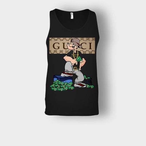 Gucci-Cartoon-Popeye-Unisex-Tank-Top-Black