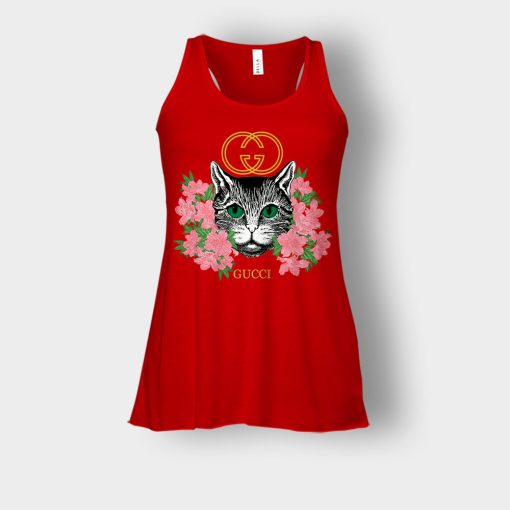 Gucci-Cat-Insp-Bella-Womens-Flowy-Tank-Red