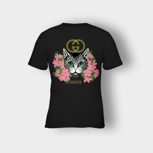 Gucci-Cat-Insp-Kids-T-Shirt-Black