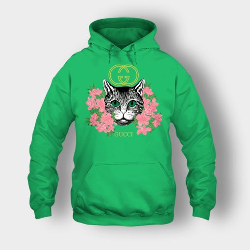 Gucci-Cat-Insp-Unisex-Hoodie-Irish-Green