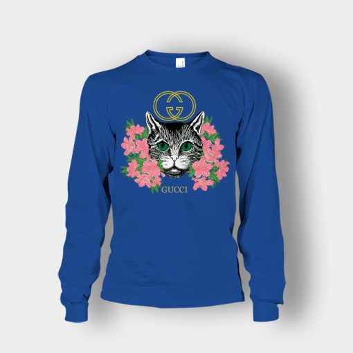 Gucci-Cat-Insp-Unisex-Long-Sleeve-Royal