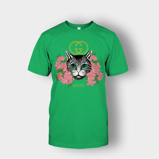 Gucci-Cat-Insp-Unisex-T-Shirt-Irish-Green