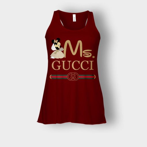 Gucci-Couple-Disney-Ms-Minnie-Valentines-Day-Bella-Womens-Flowy-Tank-Maroon