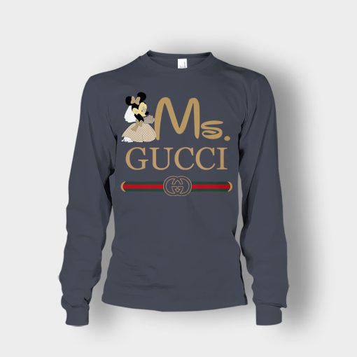 Gucci-Couple-Disney-Ms-Minnie-Valentines-Day-Unisex-Long-Sleeve-Dark-Heather