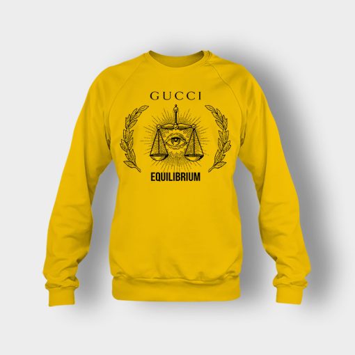 Gucci-Equilibrium-Inspired-Crewneck-Sweatshirt-Gold