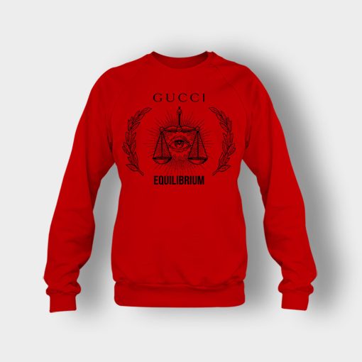 Gucci-Equilibrium-Inspired-Crewneck-Sweatshirt-Red