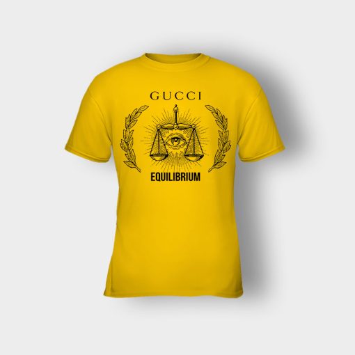 Gucci-Equilibrium-Inspired-Kids-T-Shirt-Gold