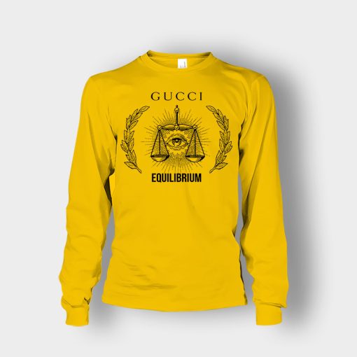 Gucci-Equilibrium-Inspired-Unisex-Long-Sleeve-Gold