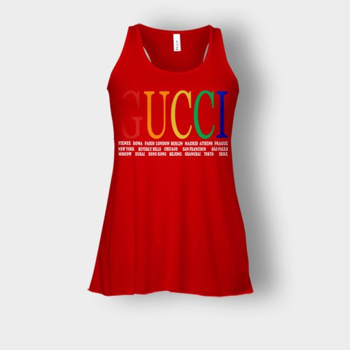 Gucci-Fashion-Inspired-Bella-Womens-Flowy-Tank-Red