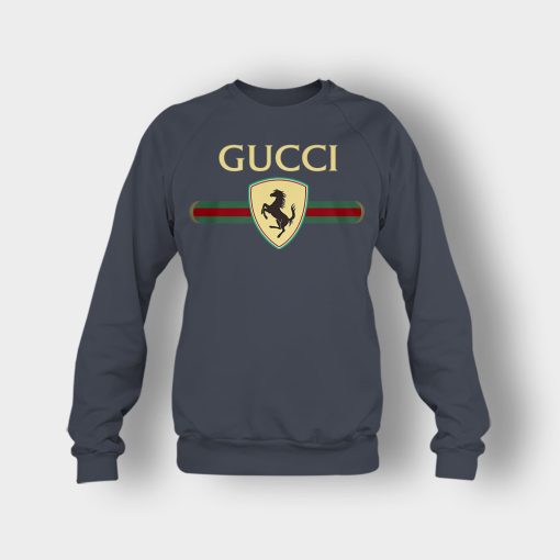 Gucci-Ferrari-Horse-Crewneck-Sweatshirt-Dark-Heather