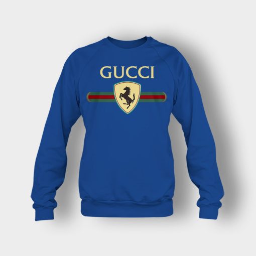 Gucci-Ferrari-Horse-Crewneck-Sweatshirt-Royal