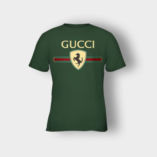 Gucci-Ferrari-Horse-Kids-T-Shirt-Forest