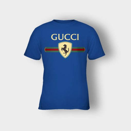 Gucci-Ferrari-Horse-Kids-T-Shirt-Royal