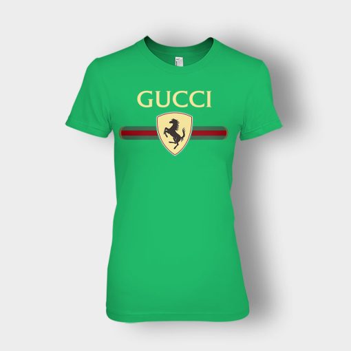 Gucci-Ferrari-Horse-Ladies-T-Shirt-Irish-Green