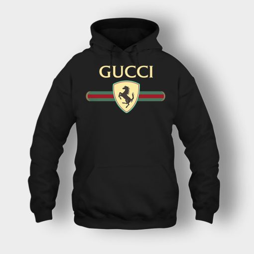 Gucci-Ferrari-Horse-Unisex-Hoodie-Black