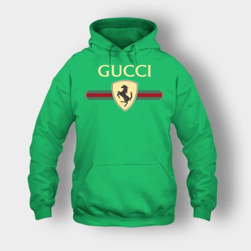 Gucci-Ferrari-Horse-Unisex-Hoodie-Irish-Green