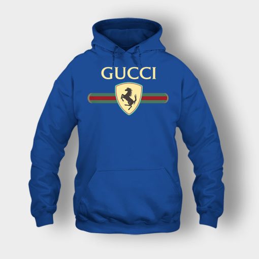 Gucci-Ferrari-Horse-Unisex-Hoodie-Royal