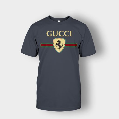 Gucci-Ferrari-Horse-Unisex-T-Shirt-Dark-Heather