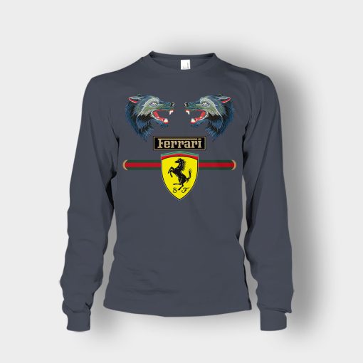 Gucci-Ferrari-Unisex-Long-Sleeve-Dark-Heather