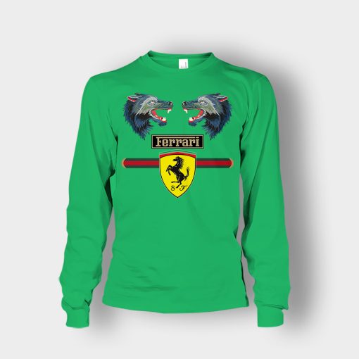 Gucci-Ferrari-Unisex-Long-Sleeve-Irish-Green