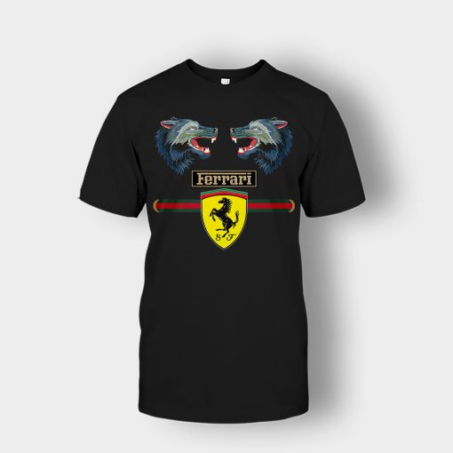 Gucci-Ferrari-Unisex-T-Shirt-Black