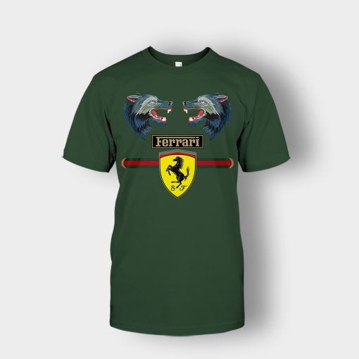 Gucci-Ferrari-Unisex-T-Shirt-Forest