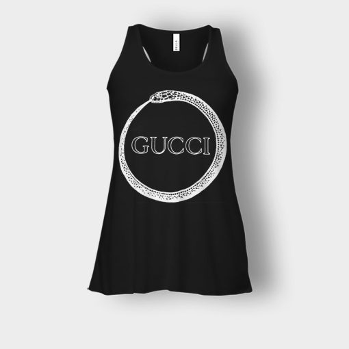 Gucci-Genuine-Snake-Bella-Womens-Flowy-Tank-Black