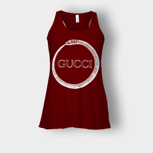 Gucci-Genuine-Snake-Bella-Womens-Flowy-Tank-Maroon