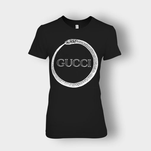 Gucci-Genuine-Snake-Ladies-T-Shirt-Black