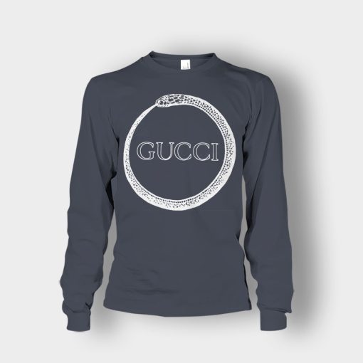 Gucci-Genuine-Snake-Unisex-Long-Sleeve-Dark-Heather