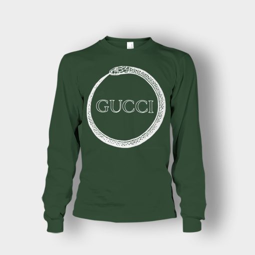 Gucci-Genuine-Snake-Unisex-Long-Sleeve-Forest